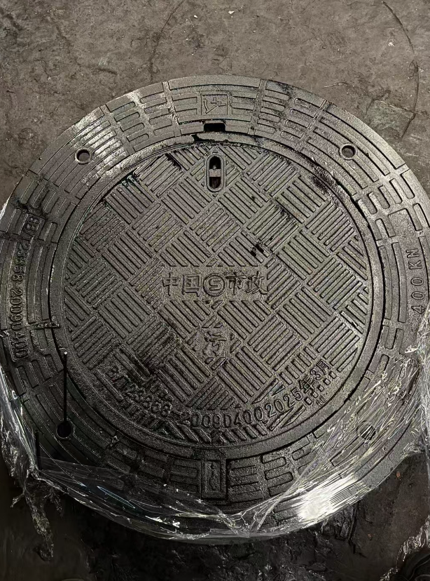 龙港球墨铸铁防沉降井盖展示
